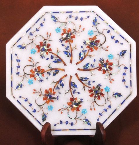 Marbre blanc table top - marbre,