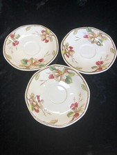 3 soucoupes a thé Villeroy &