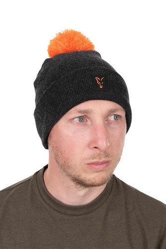 Chapeau bobble fox noir - chapeau,