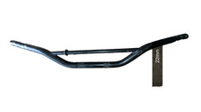 guidon moto noir 22 mm