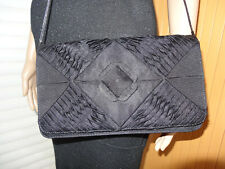 Sac Pochette Bandoulière Chaîne Noir Zara Broderie Classique Vintage Tendance