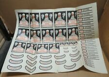 ARMAGNAC planche d'étiquettes