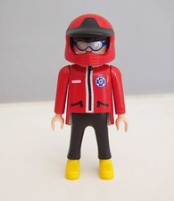 PLAYMOBIL (X338) MONTAGNE - Homme Pilote du Quad de Secours en Montagne 5429