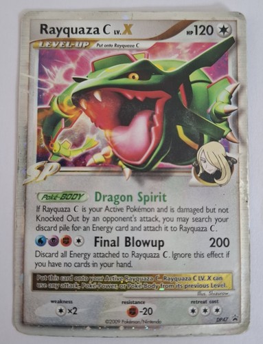 Rayquaza x - rayquaza, lv.x
