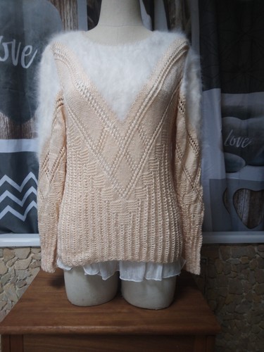 Magnifique pull angora blanc - magnifique,