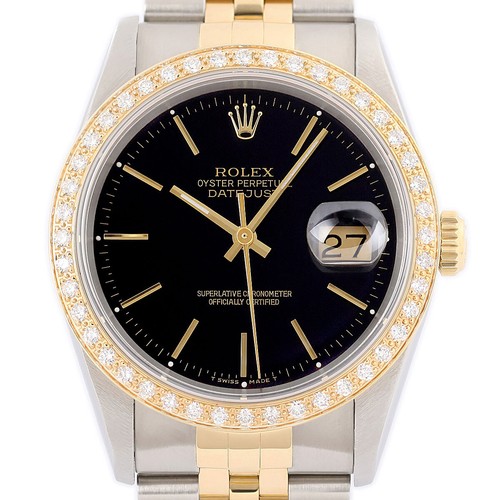 Rolex datejust 18k jaune - 18k,