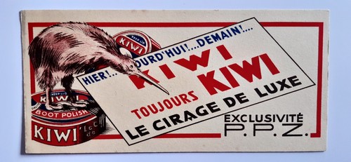 Buvard vintage toujours kiwi - buvard,