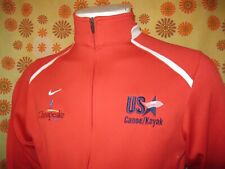 Ancienne VESTE NIKE USA NATIONAL TEAM CANOE KAYAK TS ROUGE Championnats JO