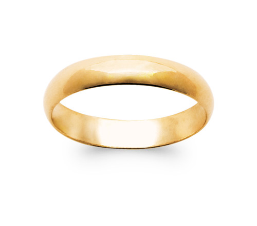 Bague alliance lisse 4mm - bague,