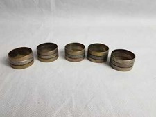 Set of 5 Vinatge Metalic