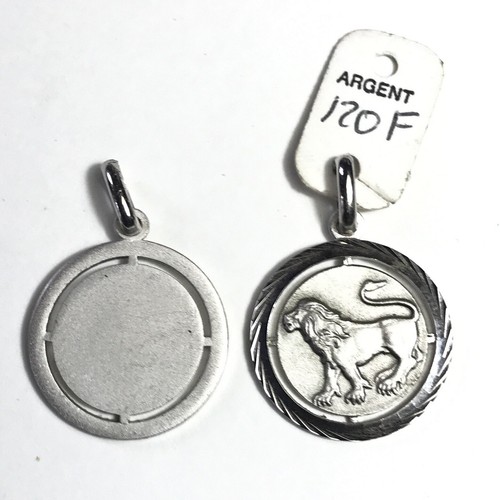 Pendentif médaille signe - médaille,