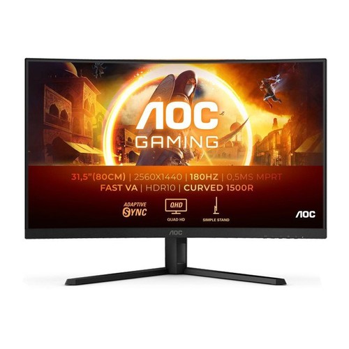 Ecran incurvé gamer aoc - gamer,