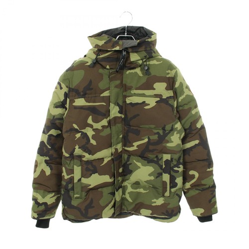 Doudoune capuche camouflage - doudoune,
