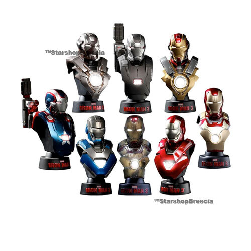 Iron man busts 1 - iron,