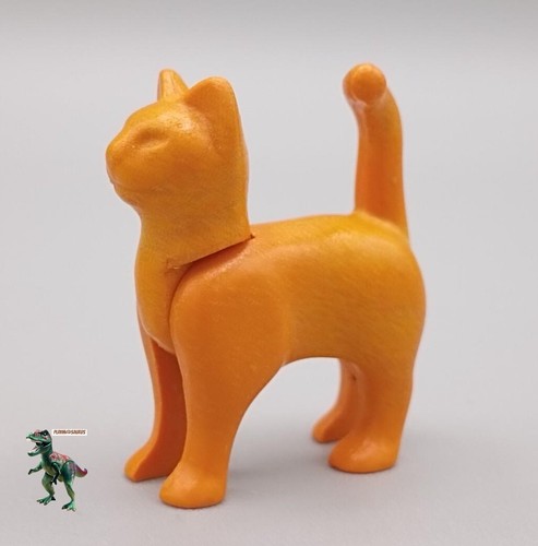 Playmobil chat orange bateau - playmobil, orange-bateau