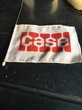 RARE ancien petit Drapeau CASE ( Poclain ) 