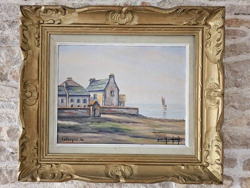 Tableau huile sur - tableau,
