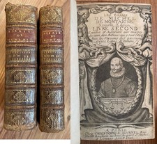 Michel de MONTAIGNE, Les ESSAIS, Christophe Journel 1659