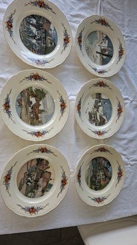 Assiettes plates - 6,