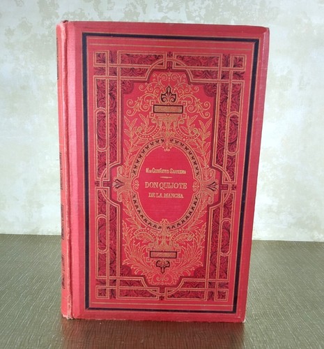 Livre ancien don quichotte - ancien,