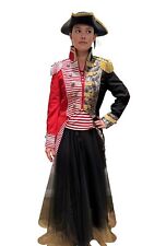 À Rayures Rouge Blanc Costume