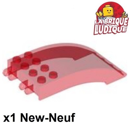 Lego windscreen 8x4x2 pare - 1x,