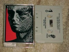 The Rolling Stones "Tattoo You" Cassette Rolling Stones 1981
