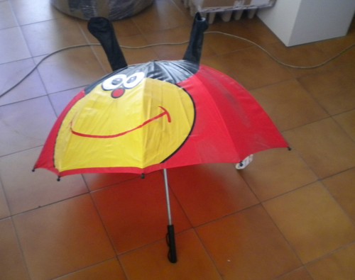 Parapluie enfant coccinelle - enfant,