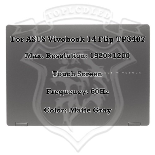 Asus vivobook flip tp3407aa - vivobook, 14