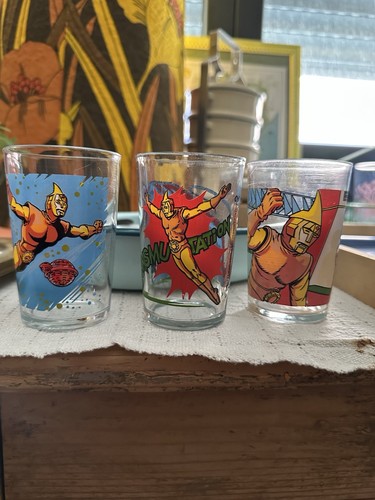 Spectreman lot 3verres 1981 - spectreman,