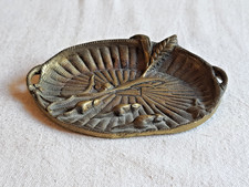 BAGUIER VIDE POCHE BRONZE DORE SOURIS EPI DE BLE LIBLIN LUXEUIL BRONZE DE VIENNE