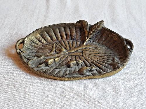 Baguier vide poche bronze dore - baguier,