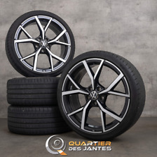 Pack 4 Jantes 20'' 5x112 pour VW look Estoril Golf Eos Touareg Tiguan