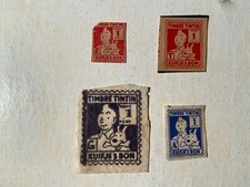 LOT 4 POINT CHÈQUE TIMBRE