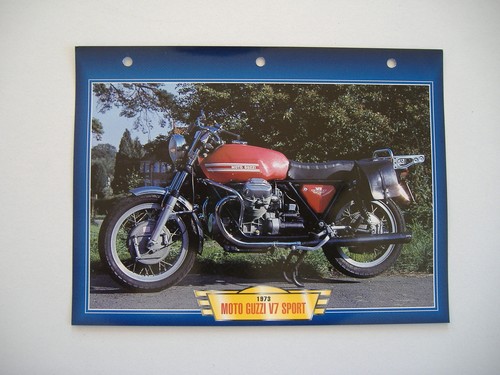 Fiche moto guzzi - moto, sport