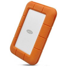 LaCie Rugged USB-C disco rigido esterno 5 TB Grigio, Giallo