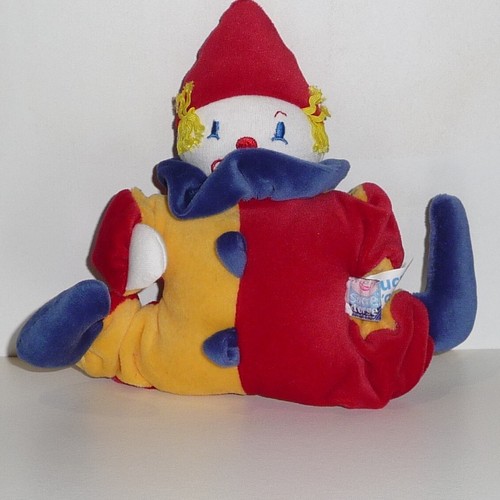 Doudou clown sucre - doudou,