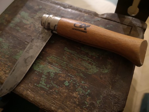 Ancien opinel publicitaire - opinel,