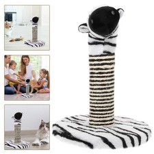 Chaton griffoir forme zèbre