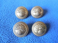 LOT DE 4 ANCIENS BOUTONS ECOLE
