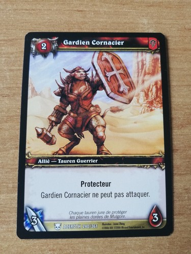 Carte allie gardien - carte,