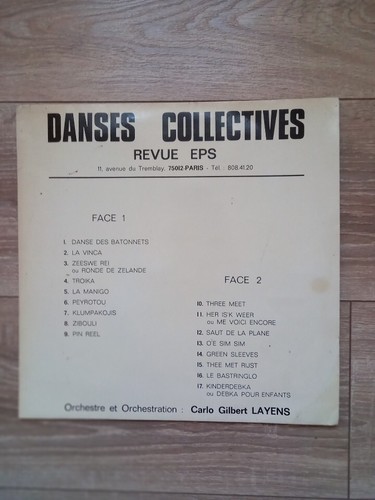 Vinyle 33t danses - vinyle,