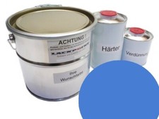 5 Litre Set 2K Vernis Voiture Alfa Romeo 348 Bleu Azzur le Mans Aucun Lackpoint