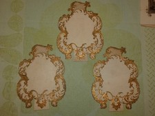 3 Ancien porte menu cartonné