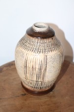 ANCIEN PIED DE LAMPE EN TERRE