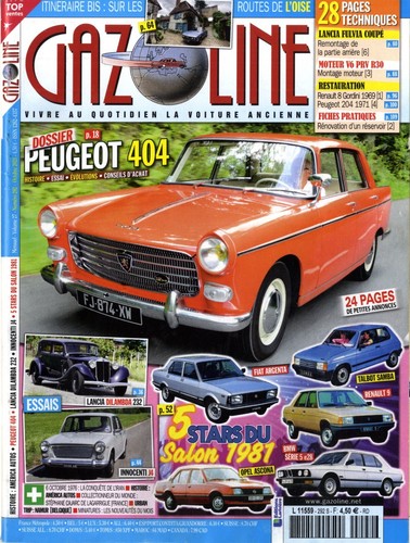 Gazoline 292 404 bmw série - 404,