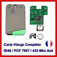 Carte clé électronique vierge compatible renault Laguna 2/Espace 4/Vel Satis FR