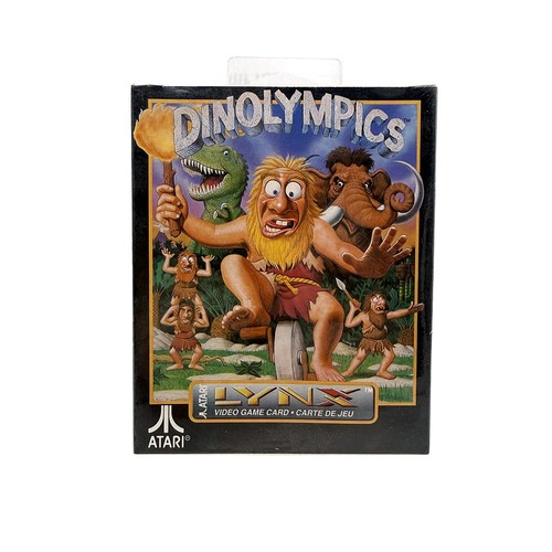 Dinolympics atari lynx neuf - dinolympics,