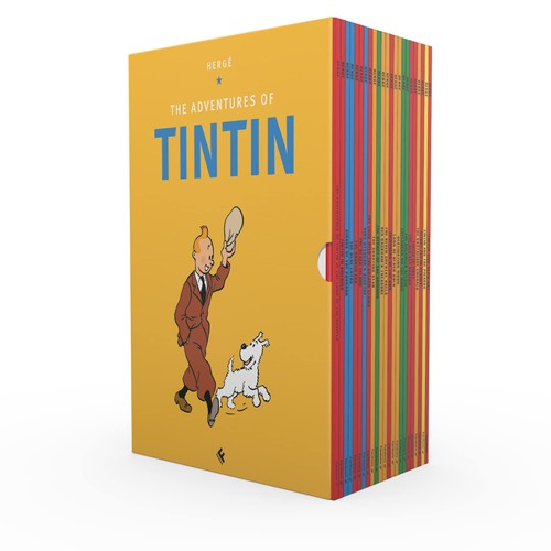 Tintin paperback boxed - boxed, 23