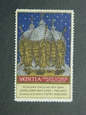 Erinnofilo Opere Cavalleria rusticana e Pagliacci Piazza San Marco Venezia 1928